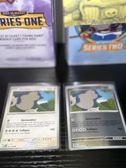 Snorlax 063/088 Reverse Holo & Normal Pokemon Lot Perfect Order - 2 Cards - Image 2