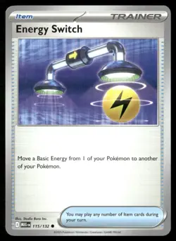 Energy Switch 115/132 Mega Evolution Regular Pokemon TCG - Image 1