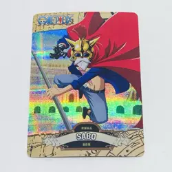 Sabo - One Piece Trading Card Game Holo Foil Prism Cool Art Tc8 - Image 1