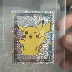 1998 Pokemon Pikachu #S6 Merlin Sticker Series 1 Topps Holo📈🔥 - Image 1