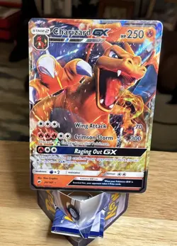 Pokemon TCG Charizard GX Holo Ultra Rare Card Burning Shadows 20/147 - Image 1