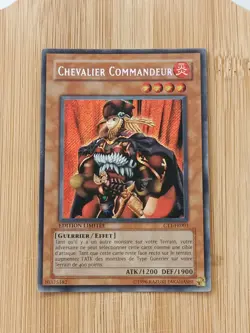 Carte Yu‑Gi‑Oh! – Chevalier Commandeur – CT1‑FR003 – 2004 – Edition Limitee - VF - Image 1