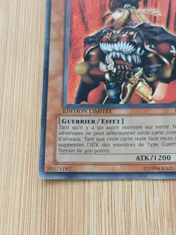 Carte Yu‑Gi‑Oh! – Chevalier Commandeur – CT1‑FR003 – 2004 – Edition Limitee - VF - Image 3
