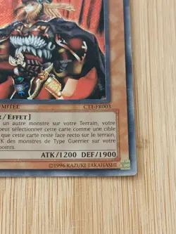 Carte Yu‑Gi‑Oh! – Chevalier Commandeur – CT1‑FR003 – 2004 – Edition Limitee - VF - Image 4