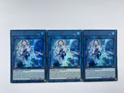 3X RA05-EN057 Yuki-Onna, the Absolute Zero Mayakashi Ultra Rare 1st Ed YuGiOh - Image 1