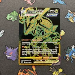 Rayquaza VMAX TG29/TG30 MINT -Trainer Gallery Pokemon Card- Silver Tempest (7z) - Image 1