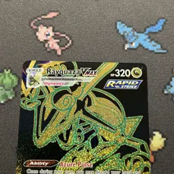 Rayquaza VMAX TG29/TG30 MINT -Trainer Gallery Pokemon Card- Silver Tempest (7z) - Image 2