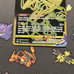 Rayquaza VMAX TG29/TG30 MINT -Trainer Gallery Pokemon Card- Silver Tempest (7z) - Image 3