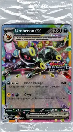 Sealed - Umbreon ex - (Prismatic Evolutions Stamp) 060/131 - Pokemon Card - Image 1