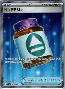 N's PP Up 262/217 ME: Ascended Heroes - Pokemon Card - NM - Image 1