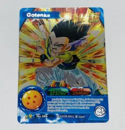 Gotenks - Dragon Ball Super Trading Card ZR No. 089 Holo Foil Rainbow Tc5 - Image 1