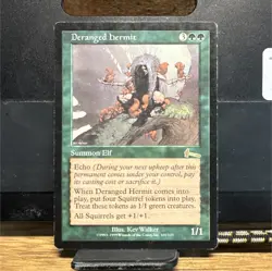 Wizards of the Coast MTG Deranged Hermit Urza's Legacy Regular EN Rare #101 - Image 1