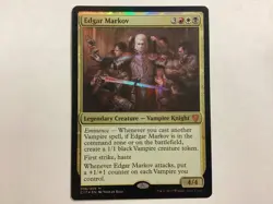 MTG Commander 2017 EDGAR MARKOV Foil LP (3196) Graded Power - Image 1
