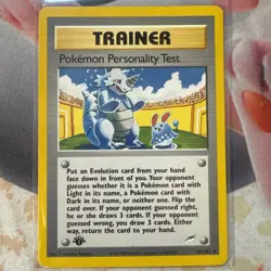 Pokemon Personality Test 102/105 - Neo Destiny 1st Edition - Image 2