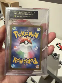 Pokemon Pikachu P 2025 JPN MEGA McDonald's Promos BGS 10 Black Label - Image 2