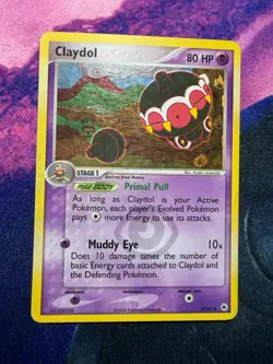 Pokemon Claydol 2/101 Reverse Holo EX Hidden Legends LP - Image 1