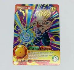 Vegeta GT - Dragon Ball Super Trading Card XR No. 022 Rainbow Holo Foil Tc5 - Image 1