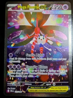 Mega Floette EX 250HP Secret Rare Holo Full Art Evolutions 117/086 Pokemon TCG - Image 1