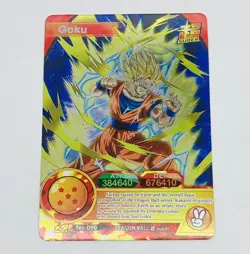 Goku - Dragon Ball Super Trading Card ZR No. 090 Holo Foil Rainbow Tc5 - Image 1