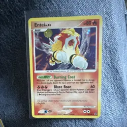 Pokemon Company Entei 4/132 Secret Wonders Holo Rare English 80 HP - Image 1