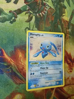 2008 Pokemon Diamond & Pearl Majestic Dawn Manaphy Holo #8/100 LP/EX Condition - Image 2