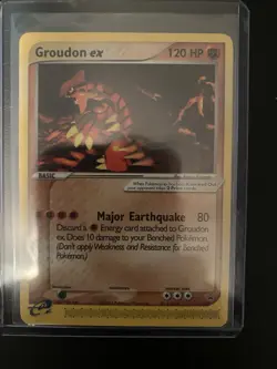 Nintendo Pokemon TCG EX 2003 Groudon ex & Kyogre ex Trading Card Lot 2 Cards - Image 4