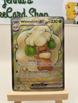 Whimsicott EX - 157/086 - White Flare - Pokemon TCG - LP - Image 1