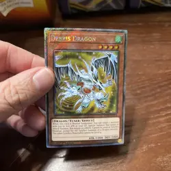 Yu-Gi-Oh! TCG Debris Dragon Platinum Secret Rare Card RA03-EN214 - Image 3