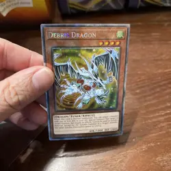 Yu-Gi-Oh! TCG Debris Dragon Platinum Secret Rare Card RA03-EN214 - Image 4