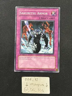 Yugioh - Sakuretsu Armor - SD10-EN033 - 1st Edition - Common - NM/VLP - Image 1