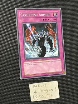 Yugioh - Sakuretsu Armor - SD10-EN033 - 1st Edition - Common - NM/VLP - Image 3