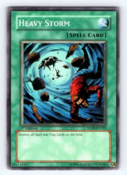 Yugioh Heavy Storm SD09-EN025 Common - NM 💎 - Image 1