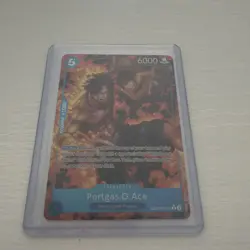 One Piece OP08-052 Portgas.D. Ace Treasure Rare TR OP10 Alt Art - Image 1