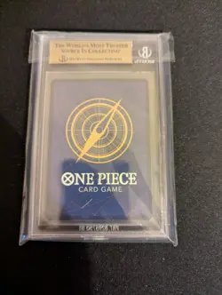 Monkey D Luffy OP09-119 Sec Alt One piece card OP09 Beckett BGS 9.5 English - Image 2