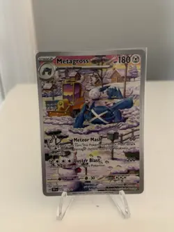 Pokemon TCG Metagross 178/162 Temporal Forces Holo Card Illustration Rare - Image 3
