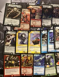 Duel Masters TCG DM01-DM06 Lot Of ~150+ Cards + King Ripped Hide/ Trenchdive - Image 2