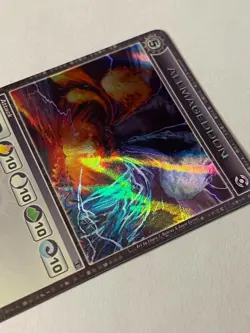 Chaotic 87/232 Allmageddon Super Rare Ripple Holo Foil Attack Card - Image 2