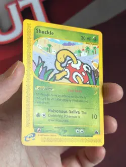 SHUCKLE 96/144 SKYRIDGE non-holo E-READER Pokemon TCG card NM+ CLEAN! - Image 2