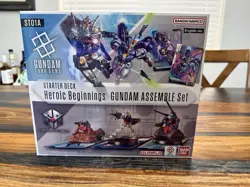 Gundam Card Game Heroic Beginnings ST01A assemble set Starter Deck English - Image 1