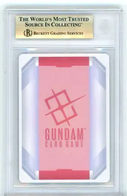 BGS GEM MINT 9.5 Gundam Card Game Resource R-008 C+ - New Type Rising 2025 - Image 2