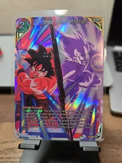 Dragon Ball Super Card Game Destined Confrontation P-340 PR Foil Promo Card - Image 1