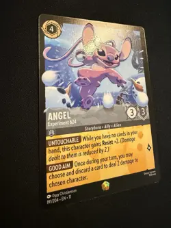 Angel Experiment 624 Legendary Card Winterspell 191/204 Lorcana TCG - Image 2