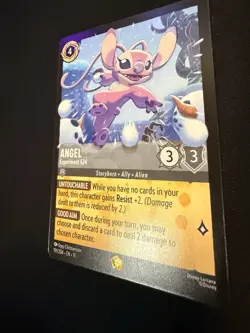 Angel Experiment 624 Legendary Card Winterspell 191/204 Lorcana TCG - Image 3