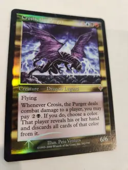 FOIL Crosis, the Purger | MtG Magic Invasion | English | Played - Image 1