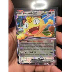 The Pokemon Company Meowth ex 062/088 perfect order HP170 Basic - Image 1