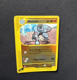Pokemon 2003 Skyridge Machoke 38/144 Reverse Holo - Image 4