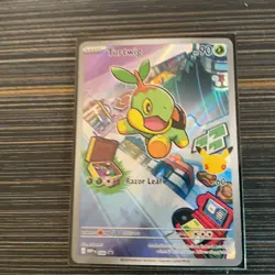 Pokemon TCG Turtwig Holo Illustration Promo Mega Evolution Mint Condition 040 - Image 1