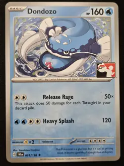 Dondozo 061/198 Play! Prize Pack Series 3 Promo Pokemon TradingCardGame 2023 NM - Image 1