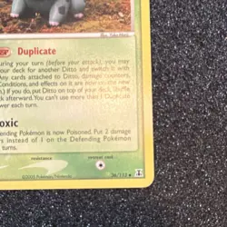 Pokemon TCG Ditto (Bulbasaur) 36/113 Delta Species Uncommon 60 HP - Image 4