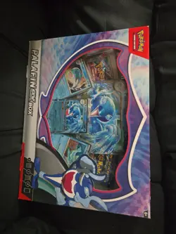 Pokemon TCG Palafin EX Collection Box New Sealed - Image 1
